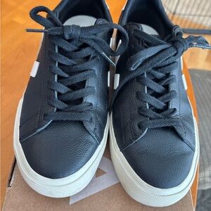 VEJA Campo chromefree leather black & white